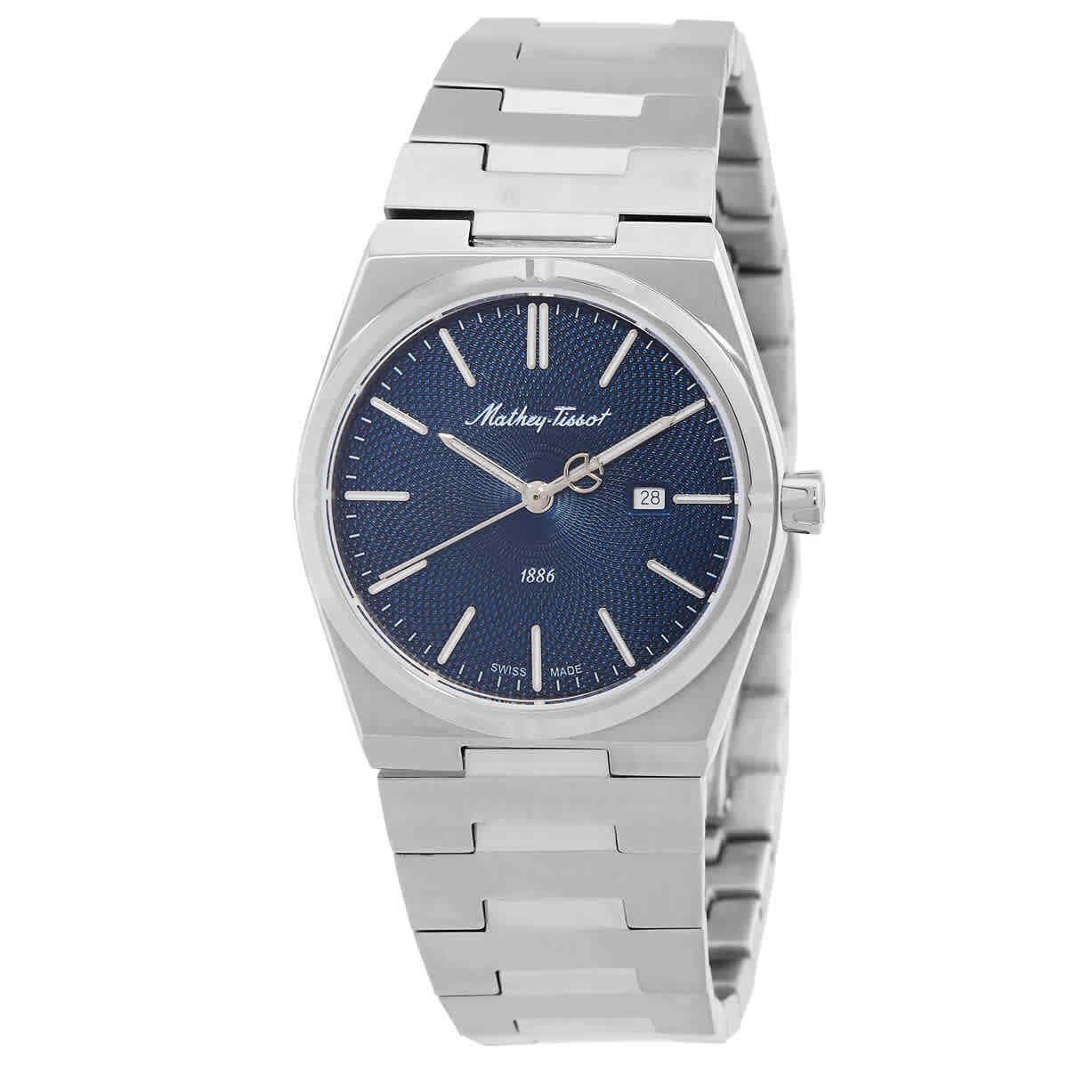 Mathey-tissot Zeus Blue Dial Ladies Watch D118ABU