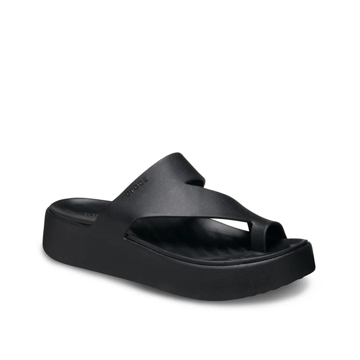 Woman`s Sandals Crocs Getaway Platform Sandal Black