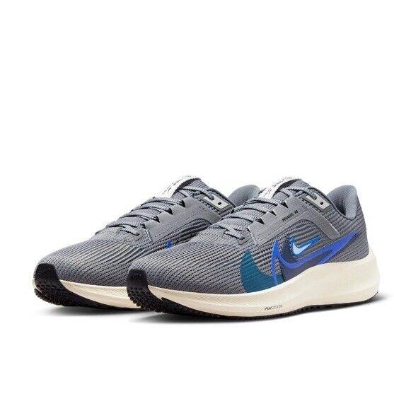 Men Nike Air Zoom Pegasus 40 Sneakers Shoes Smoke Grey/multi Color FB7179-002 - Smoke Grey/Coconut Milk/Photon Dust-Multi