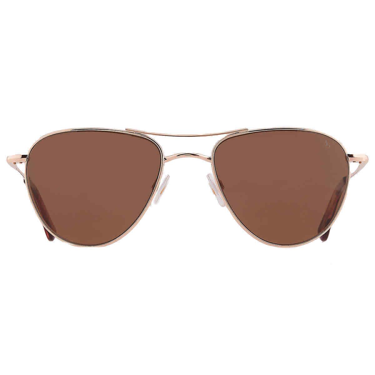 American Optical Brown Pilot Ladies Sunglasses Sebring 2 55 Sebring 2 55