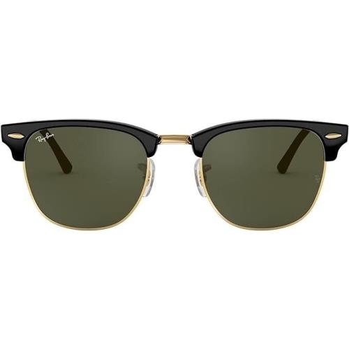 Ray-ban RB3016 Clubmaster Square Sunglasses Metallic Medium Bronze/light Grey M
