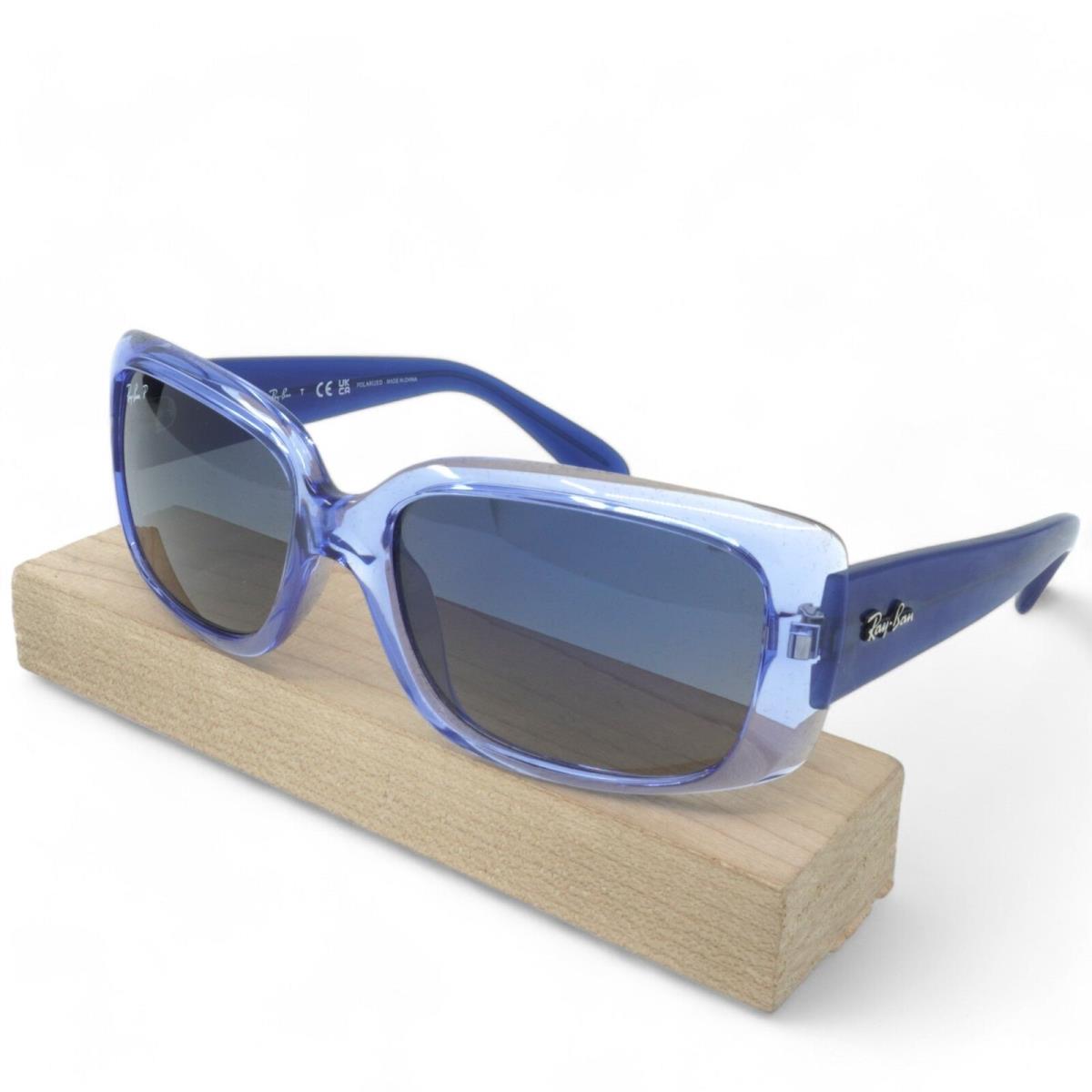 RB4389-6645/78_55 Unisex Ray-ban Square Polarized Sunglasses