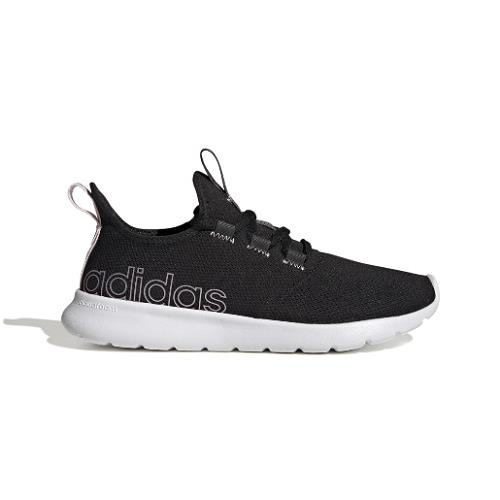 Adidas GV8937 Cloudfoam Pure 2.0 Wmn`s Medium Black/purple Textile Running Sho - Black/Purple Metallic/Pink