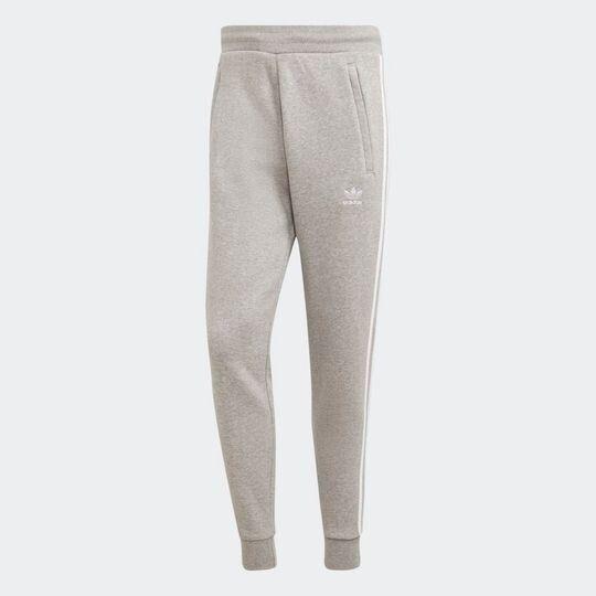 Adidas Classics Joggers Men Small Gray 3-Stripes Tapered Leg Performance APP1317