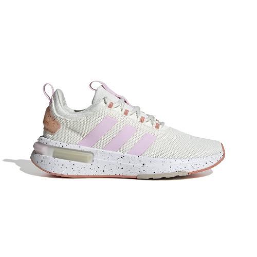 Adidas IF0044 Racer TR23 Wmn`s Medium White/orchid/beige Textile Running Shoes - Off White / Orchid Fusion / Wonder Beige