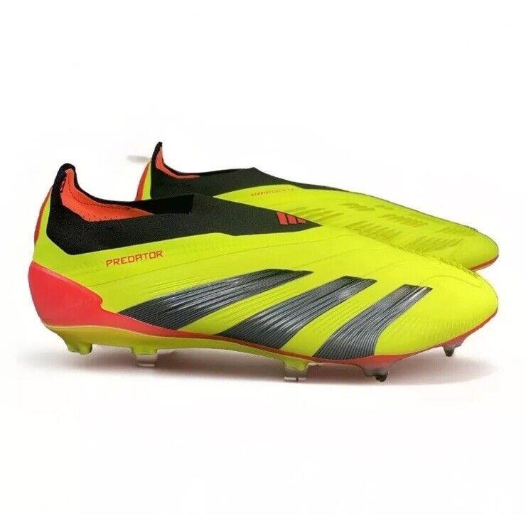 IE2366 Adidas Predator Elite Laceless FG Men`s Size 9.5 Soccer Cleats