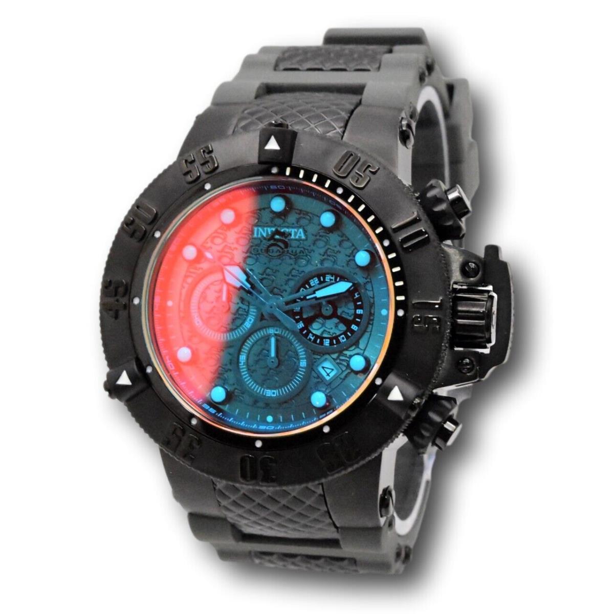 Invicta Subaqua Noma Iii Men`s 50mm Red Tinted Crystal Chronograph Watch 32856