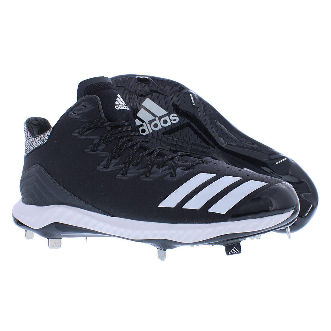 Adidas Icon Bounce Mid Mens Shoes Size 13.5 Color: Core Black/cloud - Core Black/Cloud White/Carbon, Main: Black