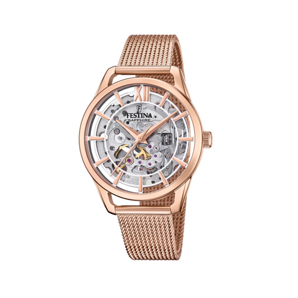 Watch  F20628/2 Skeleton Women 36mm Stainless Steel by Festina