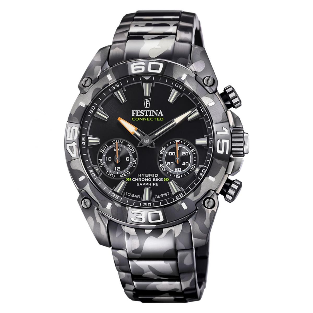 Watch  F20545/1 Connected Man 46mm Stainless Steel by Festina