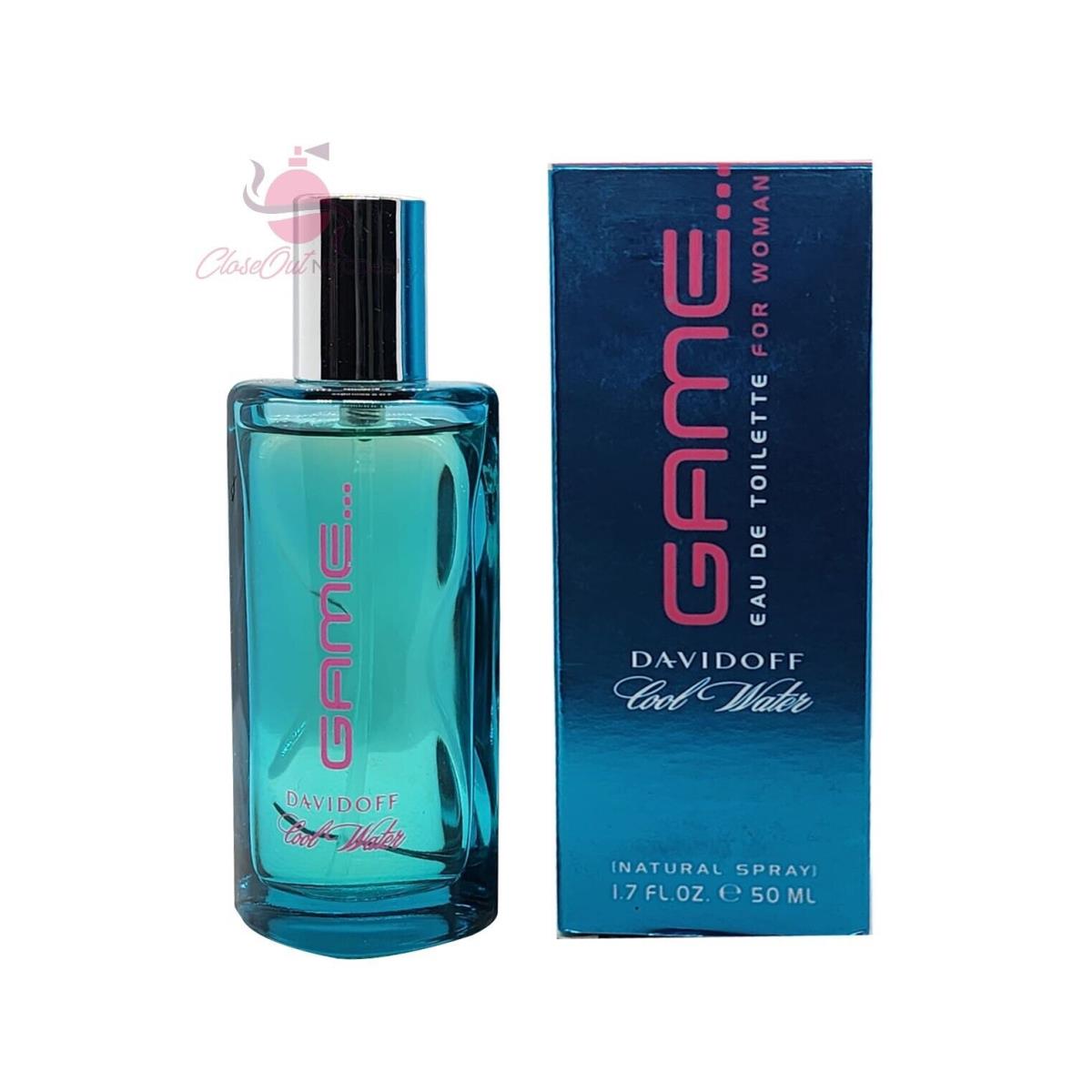 Cool Water Game Womens Perfume 1.7 oz / 50 ml Edt Spray  by Davidoff