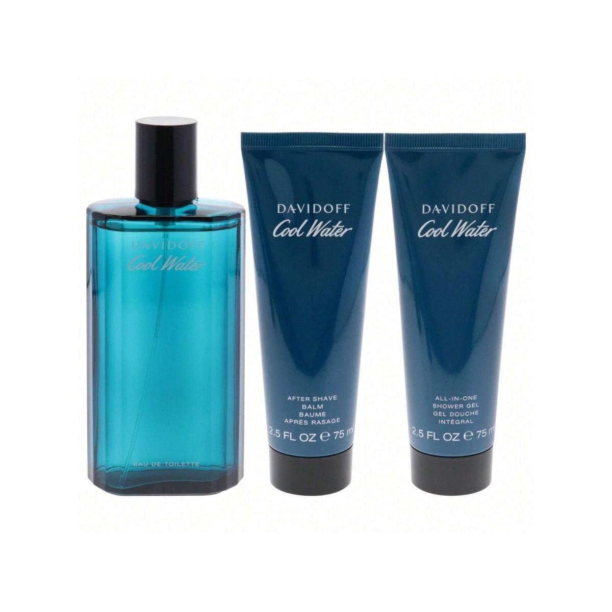 Men`s Cool Water Gift Set Fragrances 3616304197437 by Davidoff