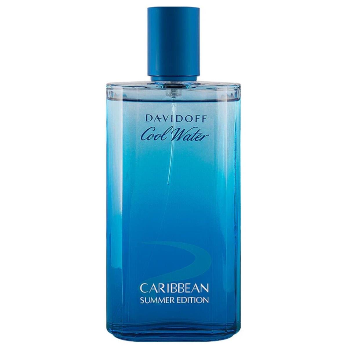Cool Water Caribbean Summer For Men Cologne 4.2 Oz Edt Spray Tester by Davidoff