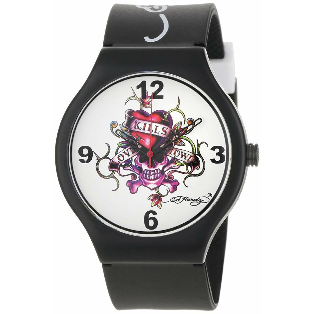 Ed Hardy Men`s Spectrum Black Watch
