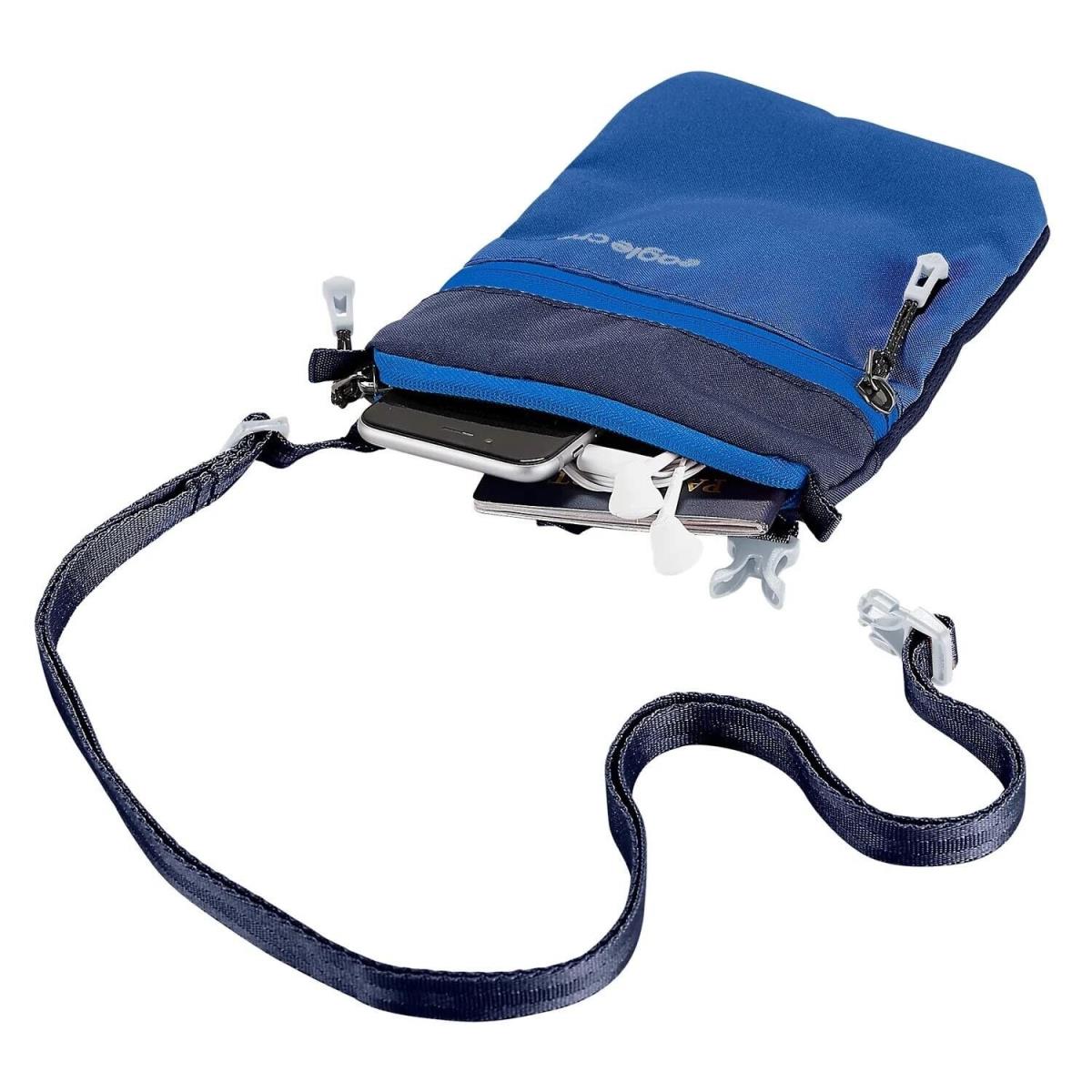 Eagle Creek Stash Neck Pouch Aizome Blue