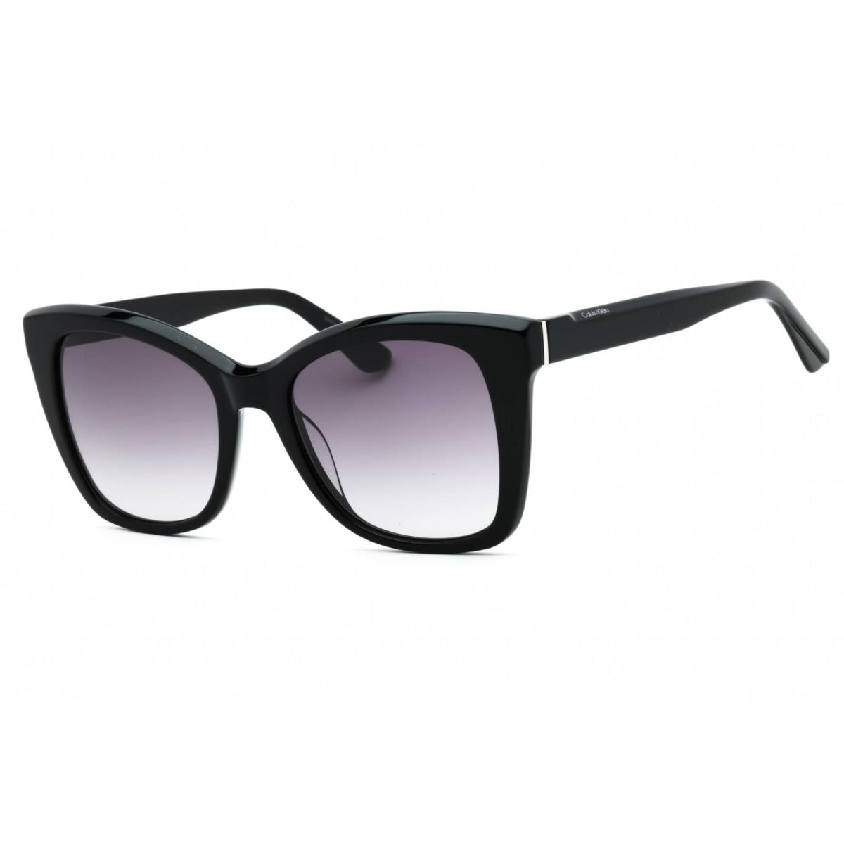 Calvin Klein Women`s Sunglasses Black Acetate Cat Eye Shape Frame CK22530S 001