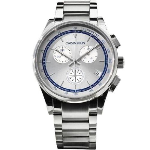 Quartz Calvin Klein Watch Chronograph 50 m W.r. 42mm Sapphire Swiss Made