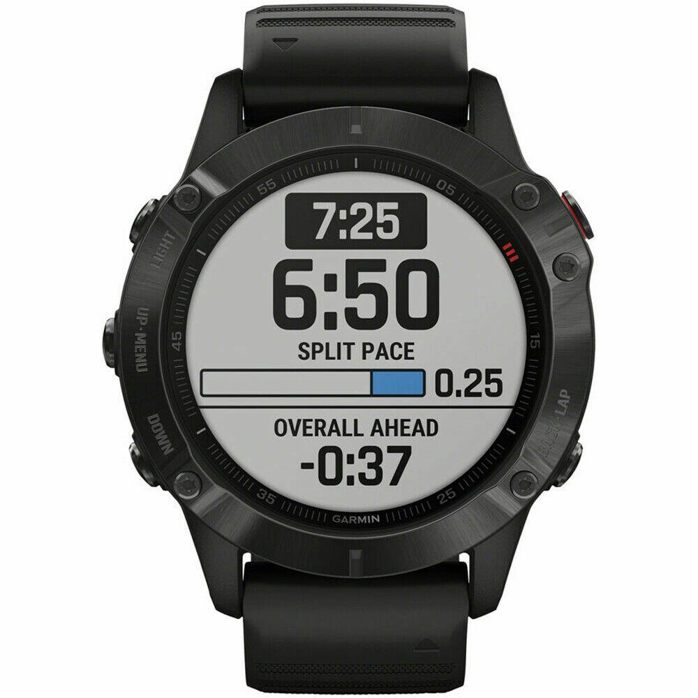 Garmin Fenix 6 Pro Gps Watch - Black/black - Black