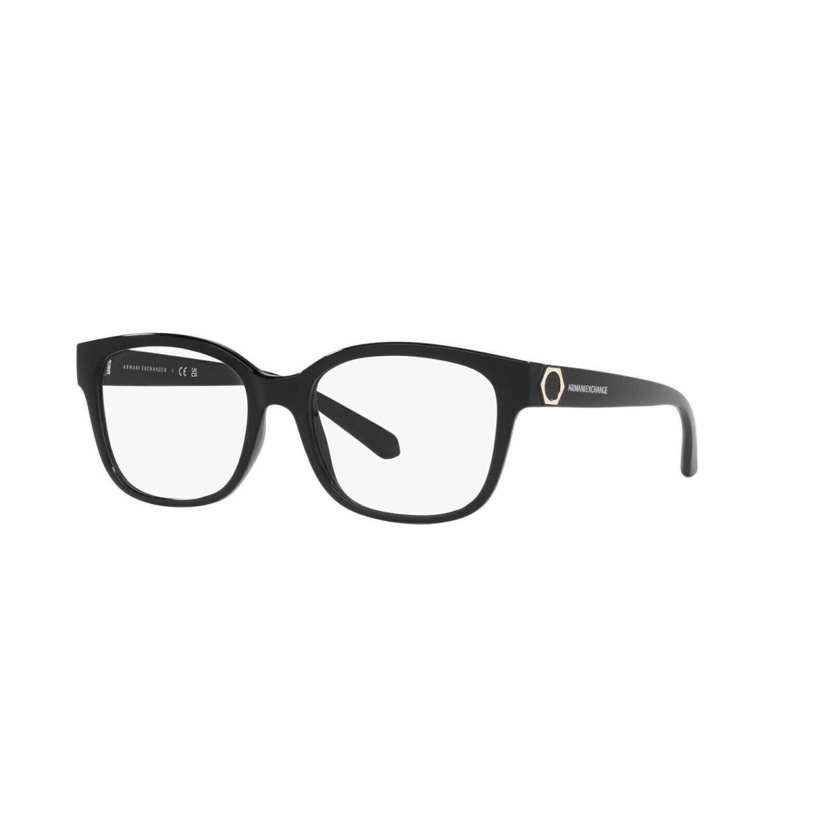 Women`s Ax3098F 8158 53mm Low Bridge Fit Rectangular by Armani Exchange
