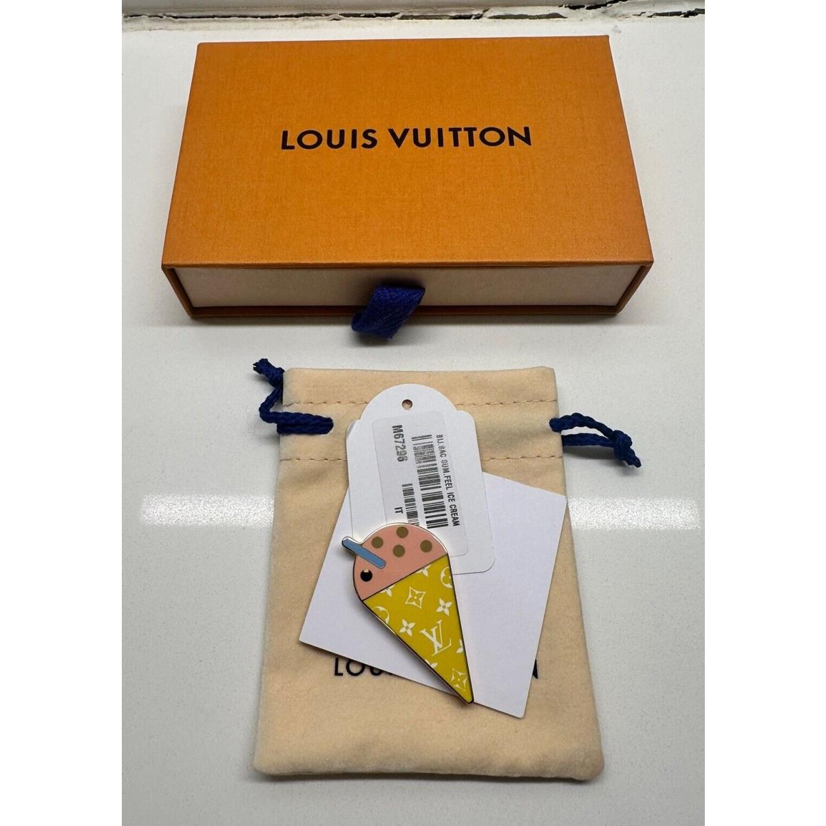 Louis Vuitton Bijoux Sac Summer Feel Magnetic Ice Cream Bag Charm M67296