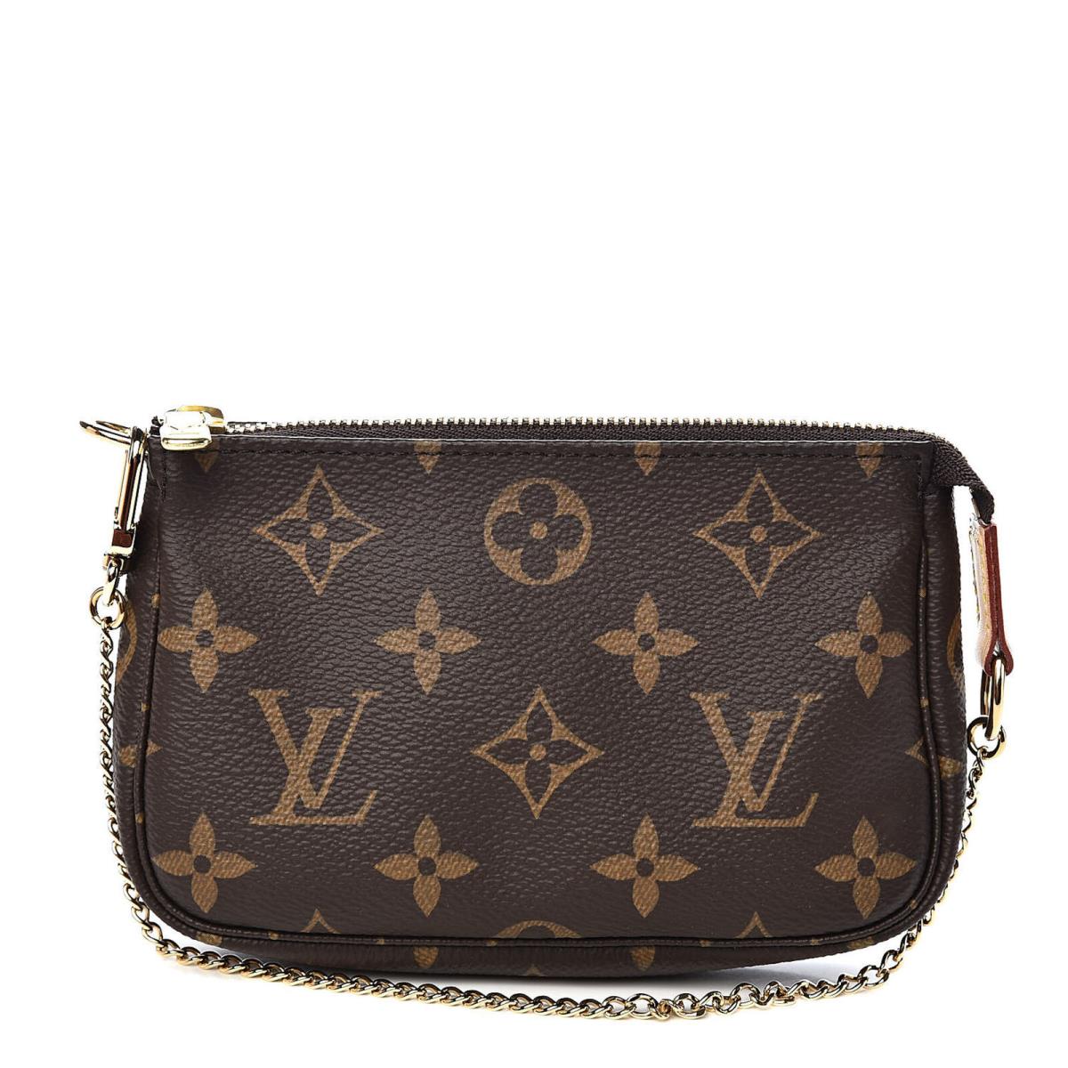M58009 Monogram Mini Pochette Chain Handbag by Louis Vuitton