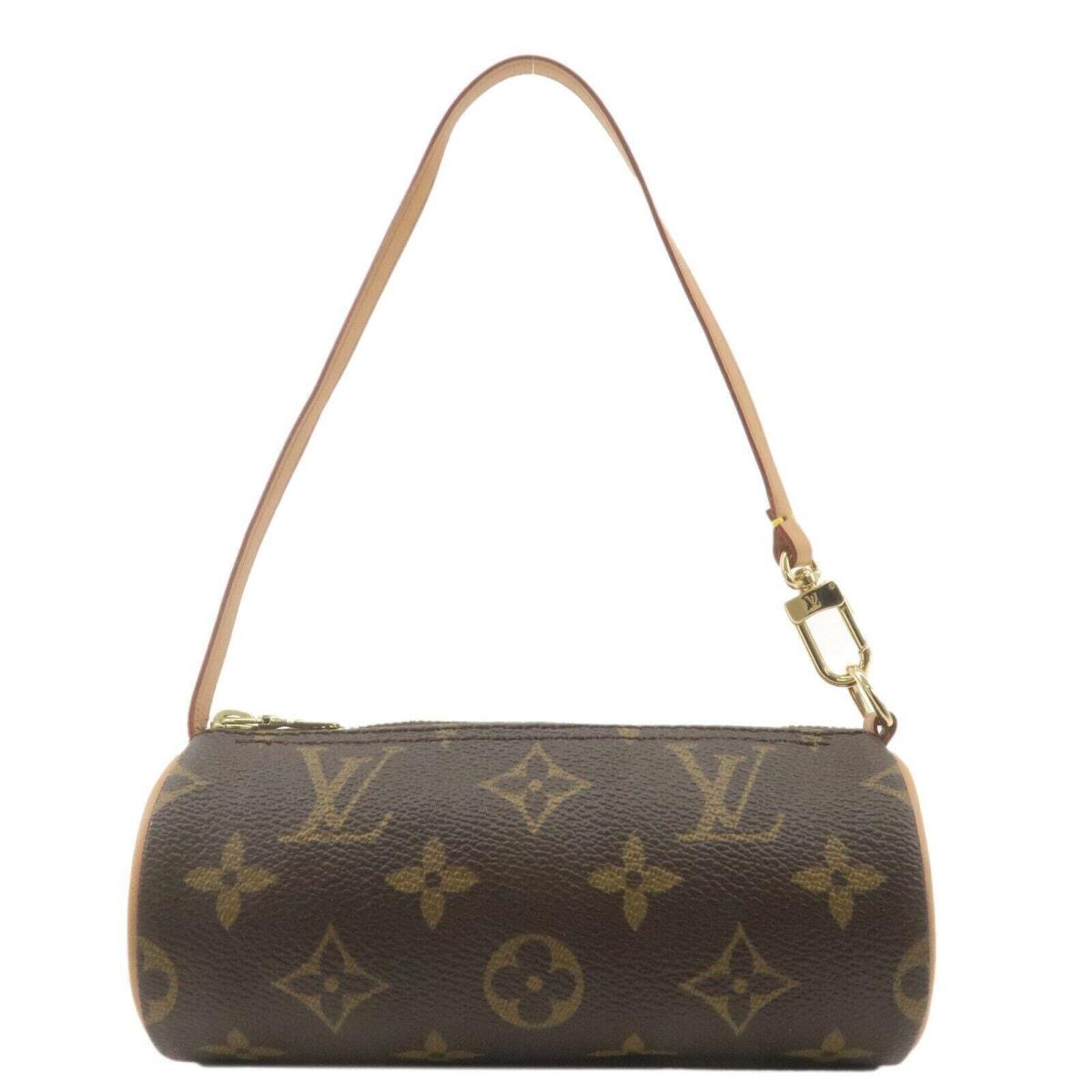 Pre-loved  Monogram Mini Pouch For Papillon Bag - Brown by Louis Vuitton