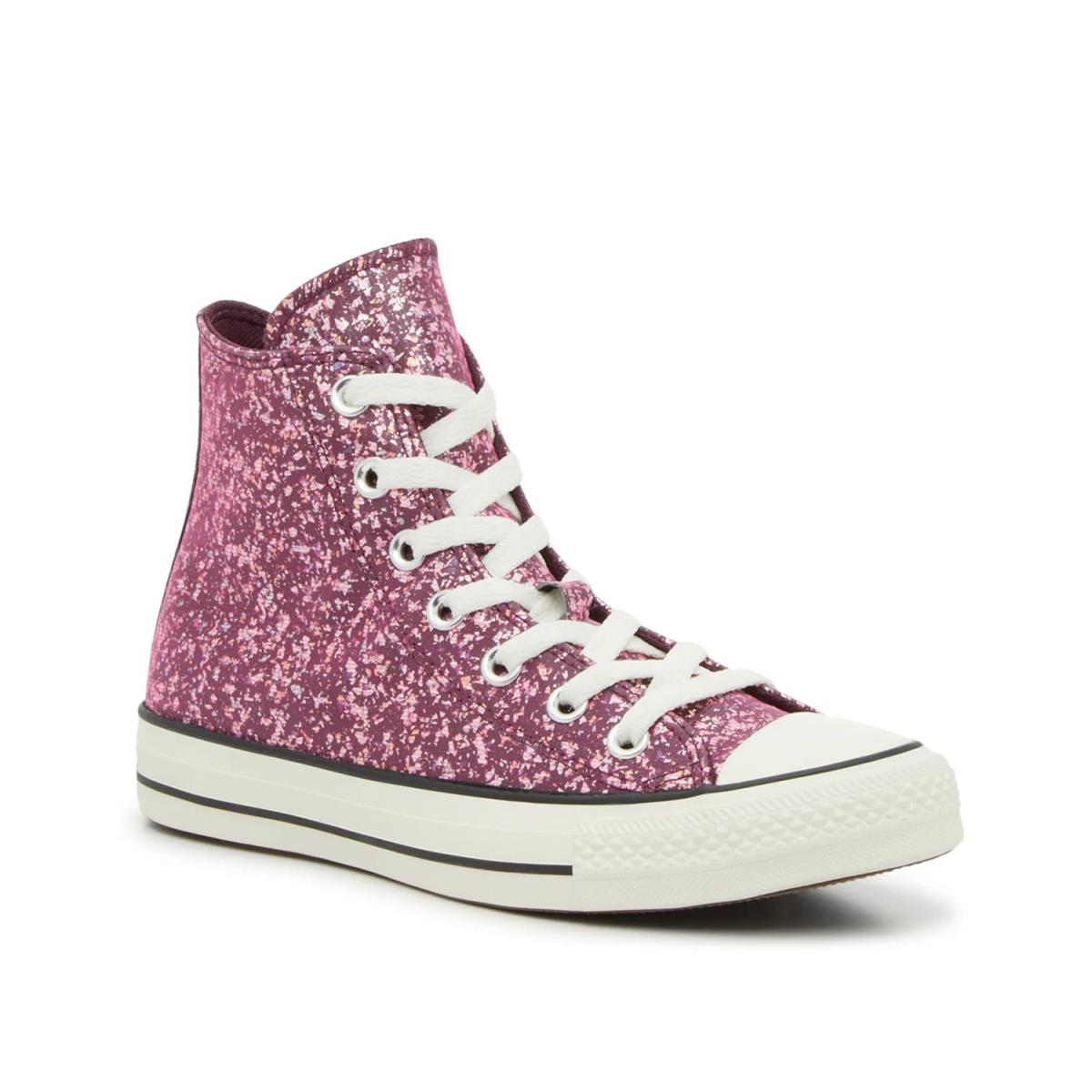 Woman`s Athletic Sneakers Converse Chuck Taylor All Star High - Dark Pink