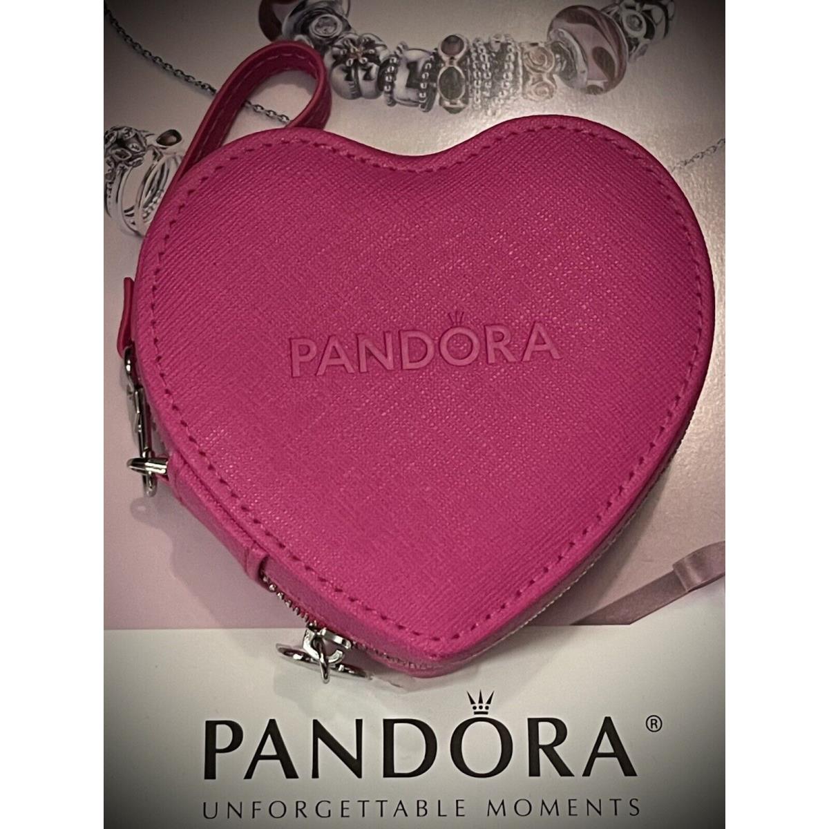 Pandora Heart Shaped Jewelry Box W/bonus Polishing Cloth N24VDAYGWP001