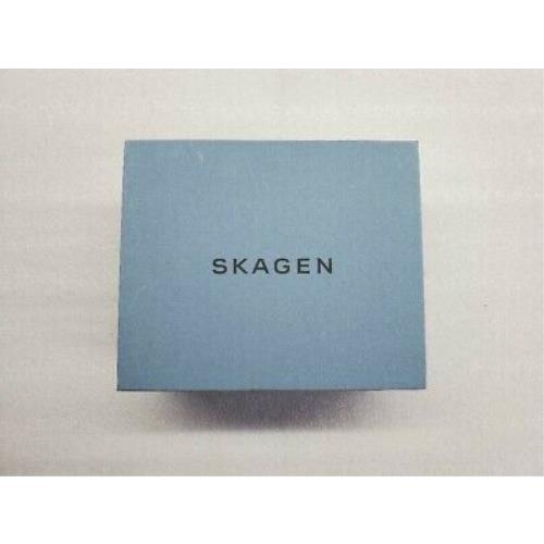 Skagen watch Freja Box Set - White Dial, Silver Band, Rose Gold Bezel 5