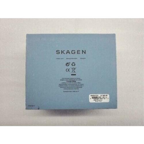 Skagen watch Freja Box Set - White Dial, Silver Band, Rose Gold Bezel 6