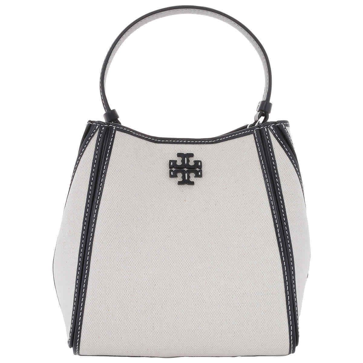 Tory Burch Small Mcgraw Canvas Bucket Bag 158502-254