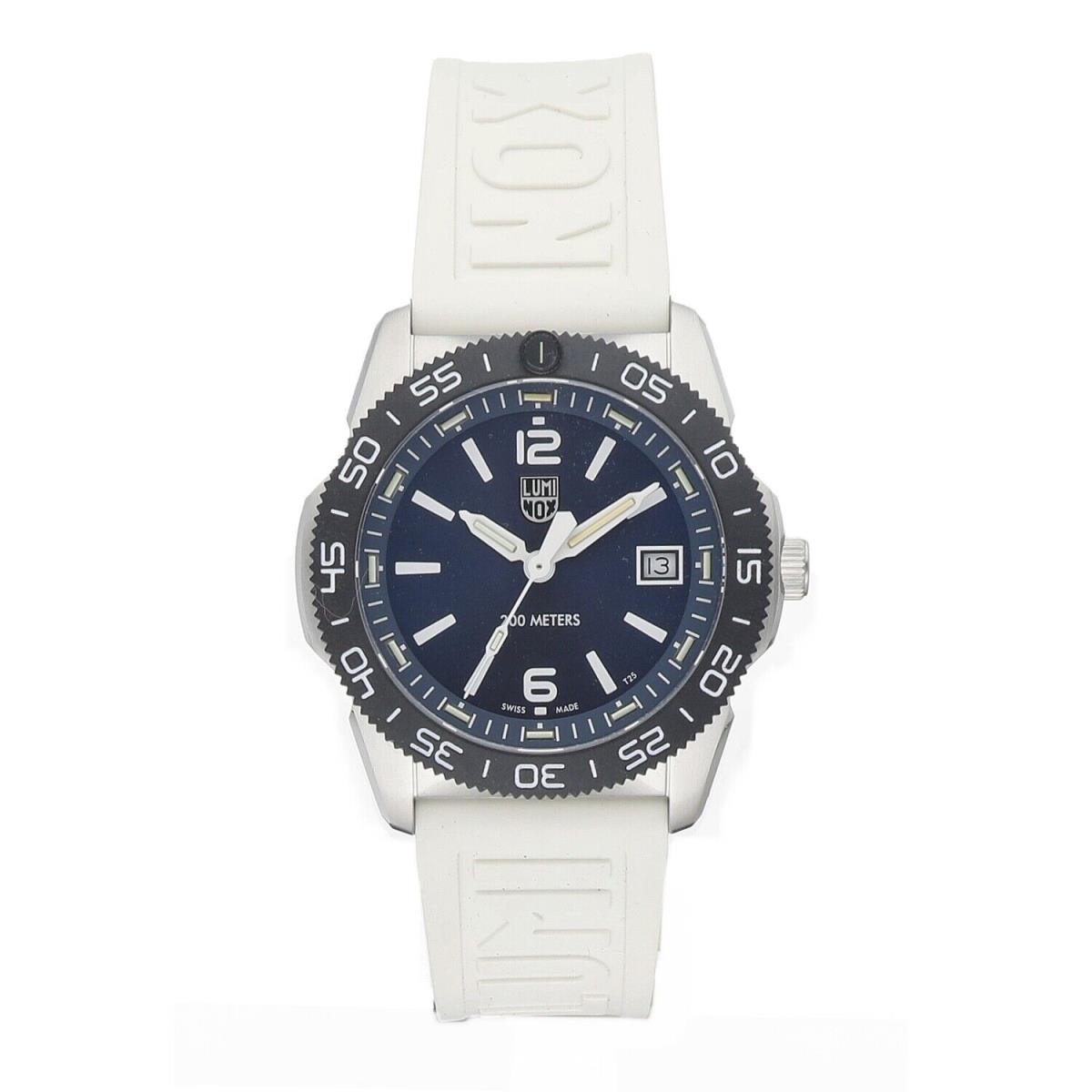 Luminox Pacific Diver XS.CA23.M 44mm Blue Dial Rubber Steel Quartz Men`s Watch