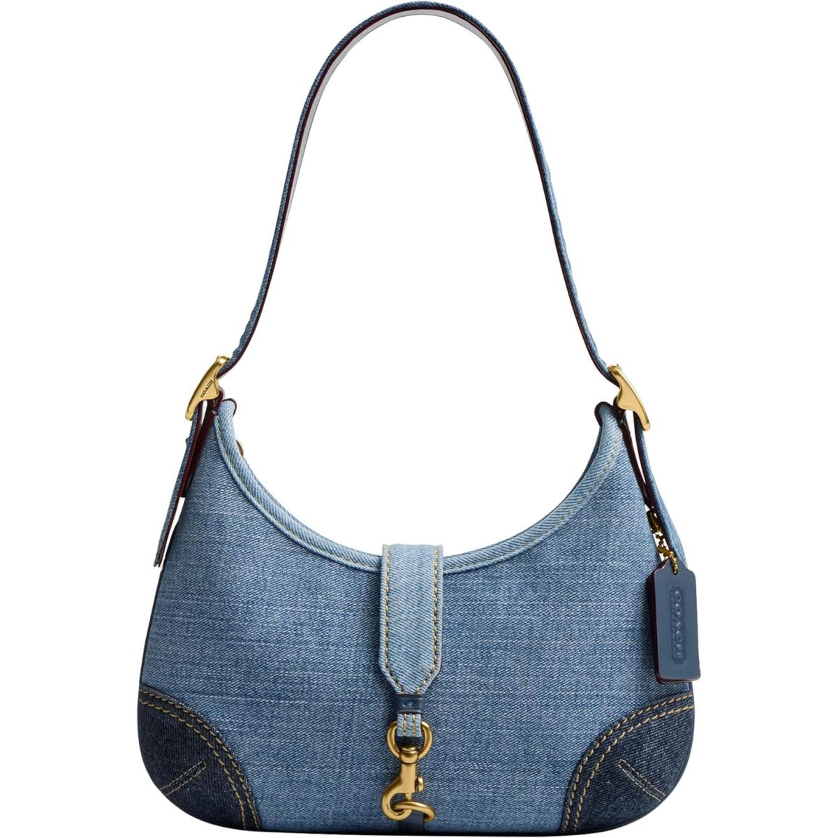 Coach Hamptons Hobo Blue