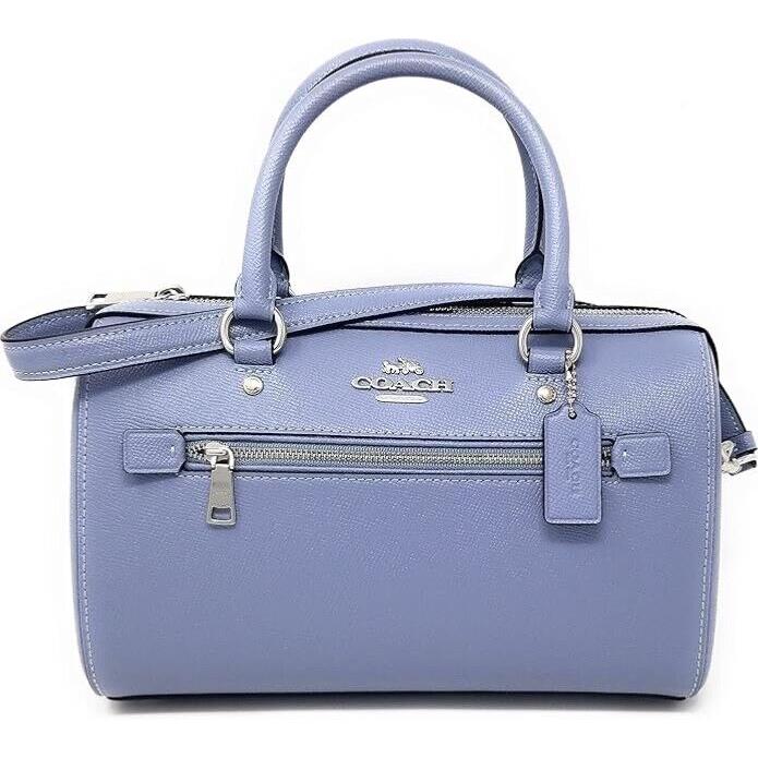 Rowan Satchel Crossgrain Leather Color Twilight C4475 by Coach