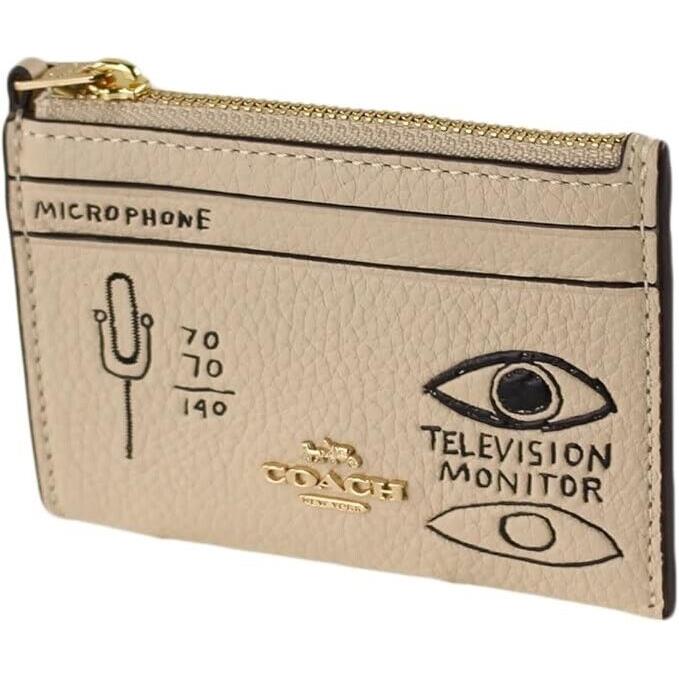 Coach X Jean Michel Basquiat Mini Skinny Id Case C5618