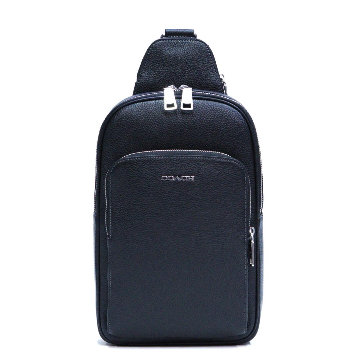 Coach Ethan Pack Leather -black