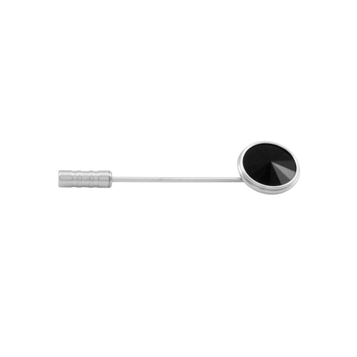 Montblanc Essential Sartorial Stainless Steel Facetted Onyx Tie Pin 116639