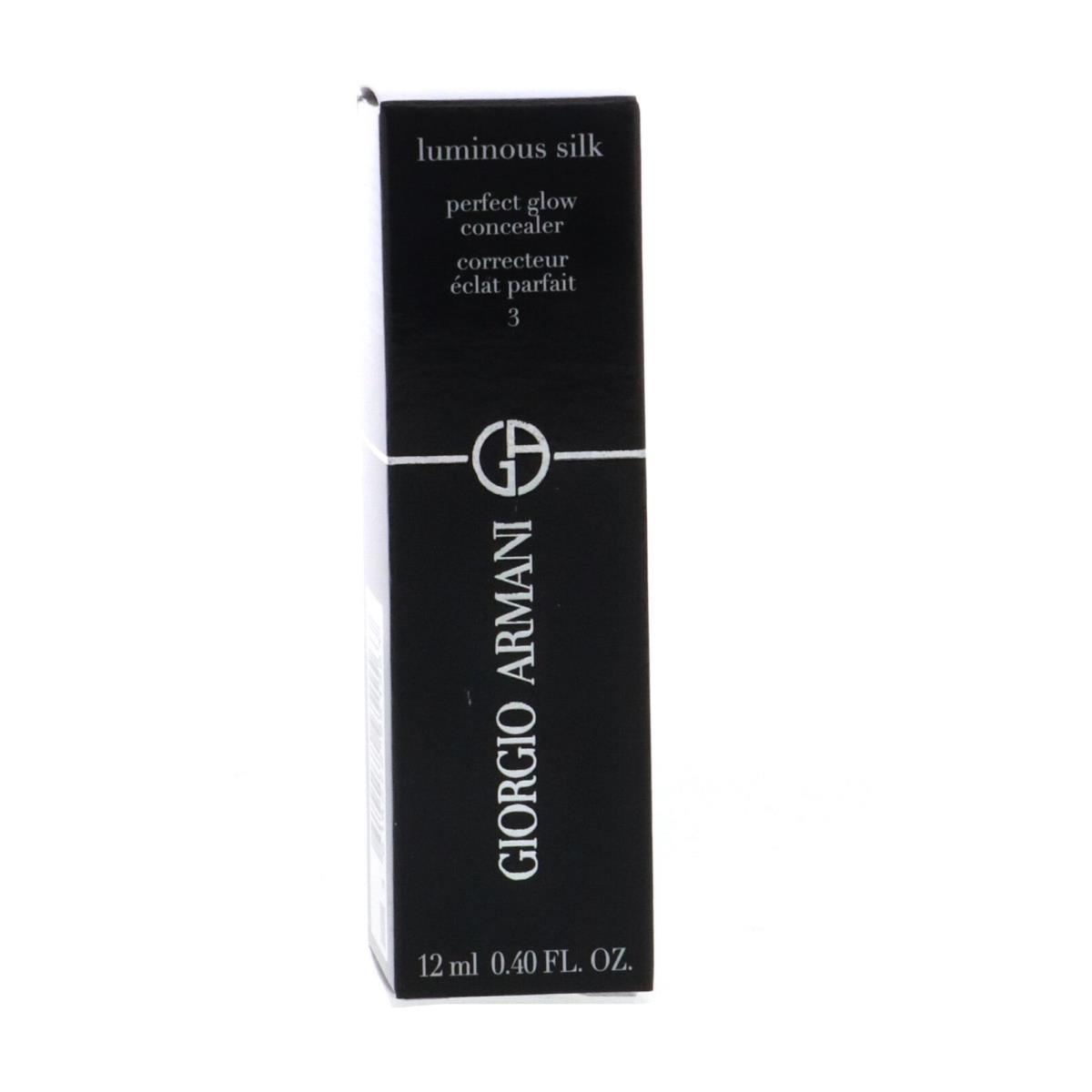 Giorgio Armani Luminous Silk Multi-purpose Glow Concealer 03 0.4 oz 2 Pack