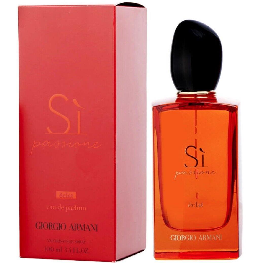 Armani SI Passione Eclat  3.4 oz / 100 ml Eau De Parfum Women by Giorgio Armani
