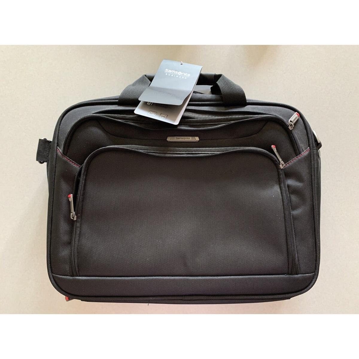 Samsonite Xenon 3 Toploader Briefcase 16.5 x 4.75 x 12.75 Polyester Black