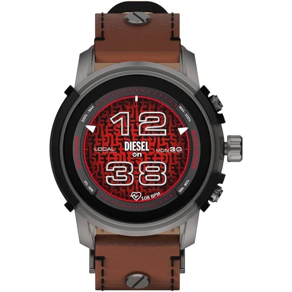 Diesel Men`s Griffed 45.5mm Quartz Smartwatch DZT2043