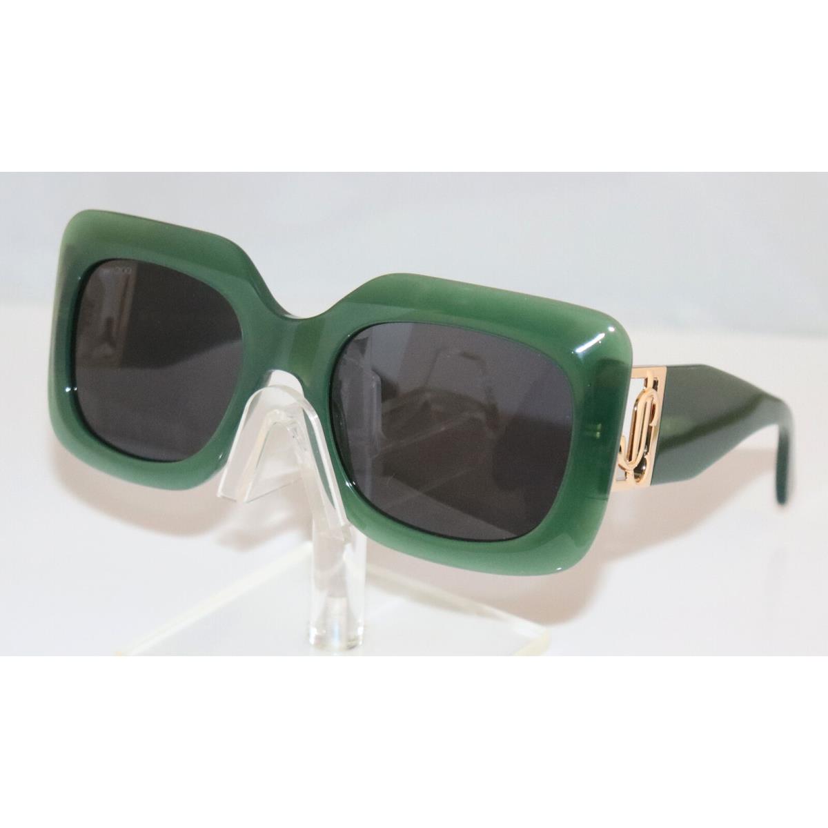 Women`s Jimmy Choo Gaya/s Pef Oversized Green Gold Sunglasses