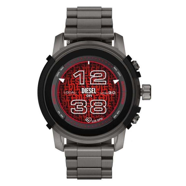 Diesel Men`s Griffed 45.5mm Quartz Smartwatch DZT2042