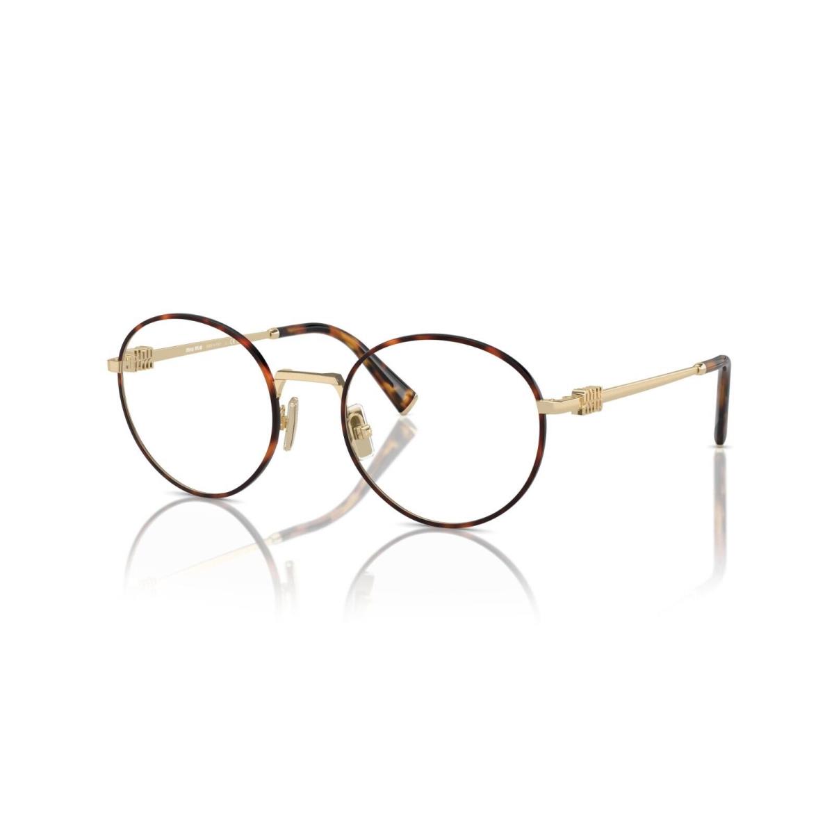 Miu Miu Vmu 52XV Havana Honey 15U-1O1 Eyeglasses - Frame: HAVANA HONEY
