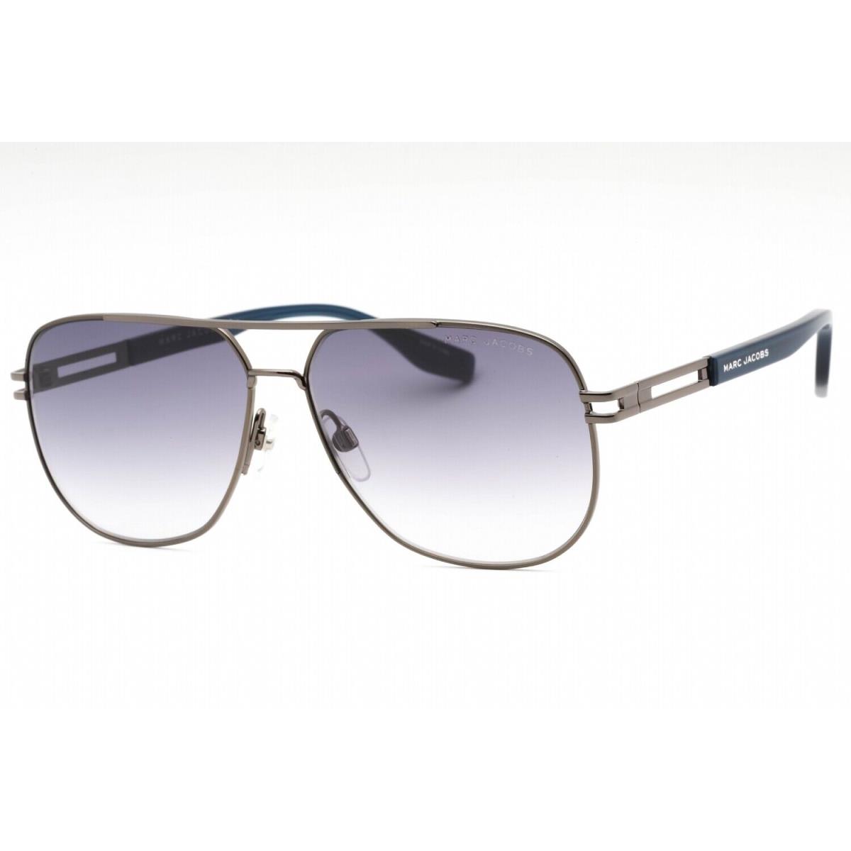 Marc Jacobs MJ633S-KJ19O-60 Sunglasses Size 60mm 145mm 13 Ruthenium Sunglasses - Frame: ruthenium, Lens: grey