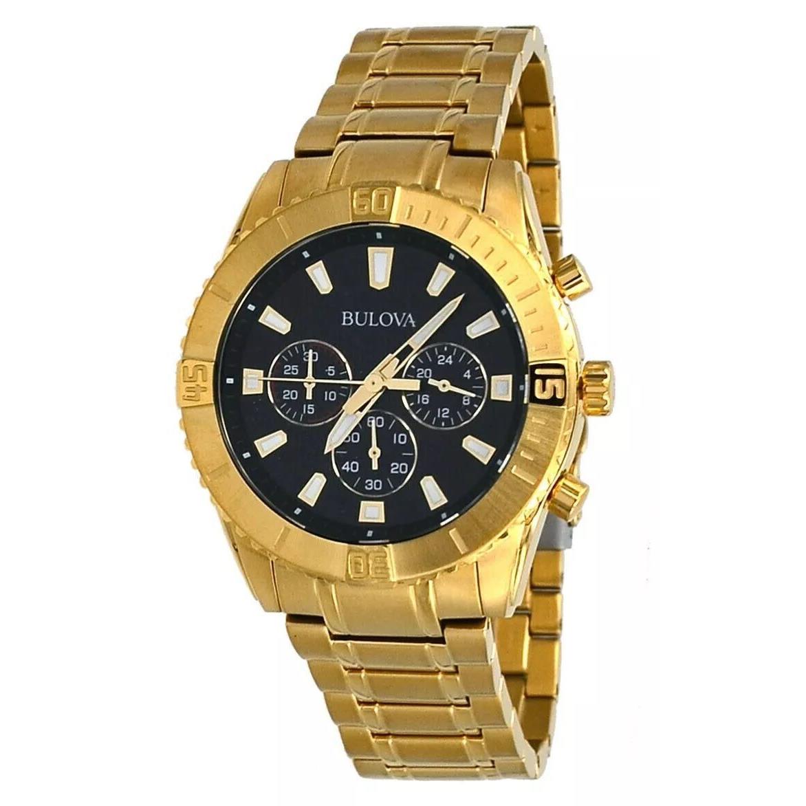 Bulova Men`s Classic 43mm Quartz Chronograph Watch 97A165