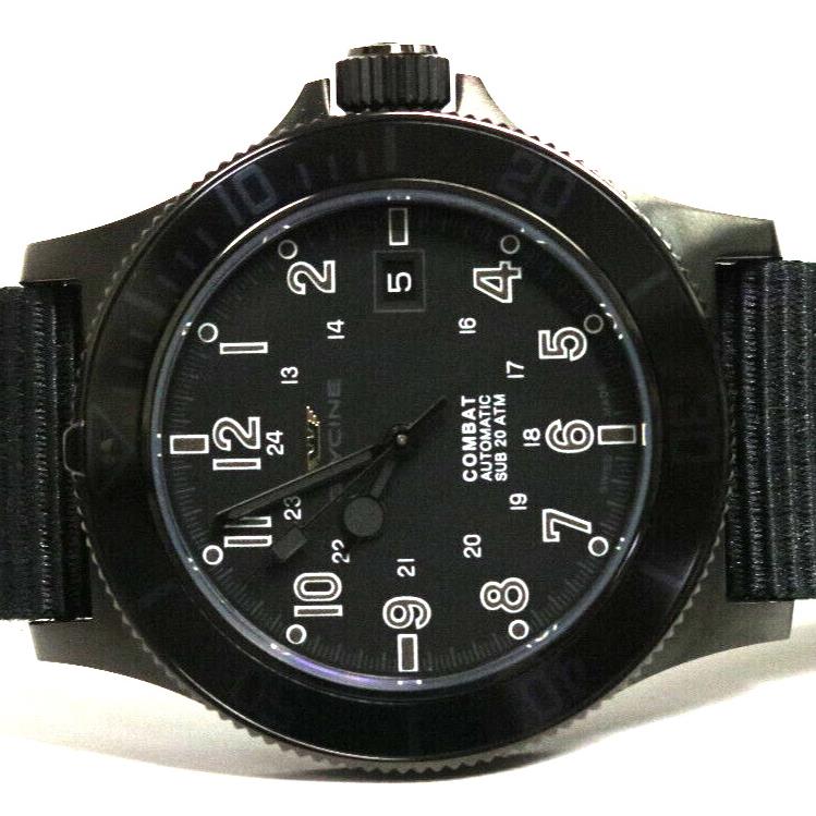 Glycine Combat Sub 42 Men`s Automatic Sports Casual Watch GL0086