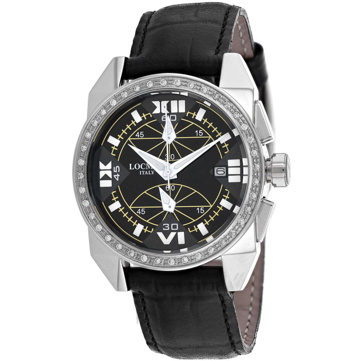 Locman Women`s Cavallo Pazzo Black Dial Watch - 161BKWHD/BK Leal