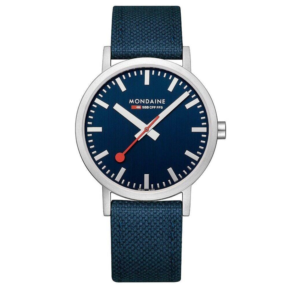 Mondaine A660.30360.40SBD Classic Deep Ocean Blue 40 mm Quartz Men`s Watch