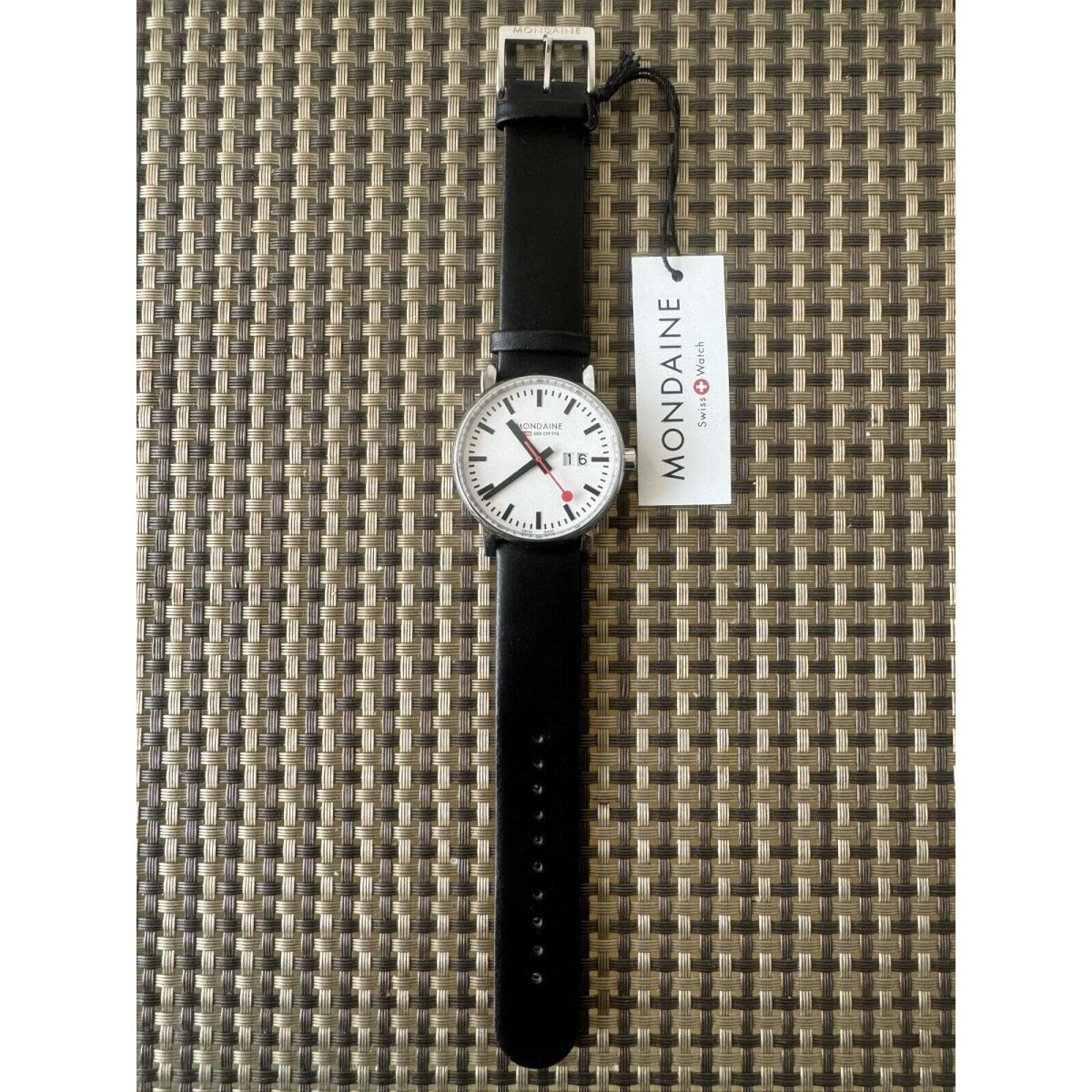 Sbb Evo2 Official Railways Quartz Men`s Watch 40 mm MSE.40210.LB by Mondaine